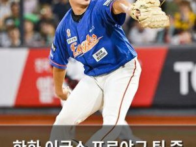 한화 이글스 프로야구 팀 중 가장 빛나는 마운드 미래