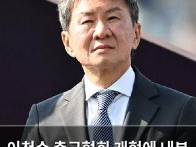 이천수 축구협회 개혁에 내부 인사 퇴진 강조