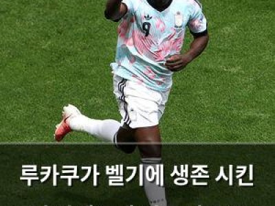 루카쿠가 벨기에 생존 시킨 건 알겠는데 팬들 반응은 어땠는지