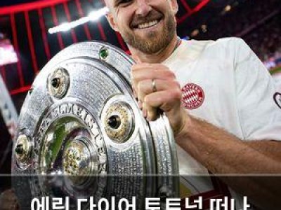 에릭 다이어 토트넘 떠나 트로피 들어 올렸다