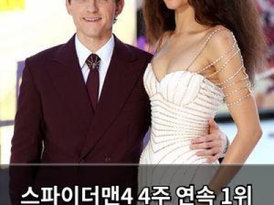 스파이더맨4 4주 연속 1위 월드와이드 수익 22억 달러 돌파